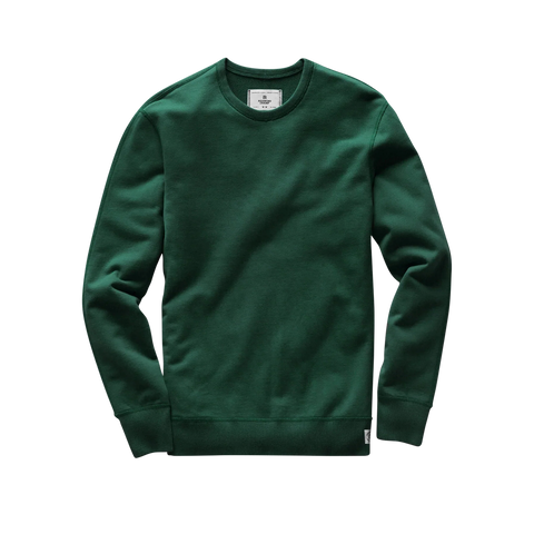 Mid-Weight Terry Crew Neck - Green