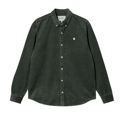 L/S Madison Cord Shirt - Boxwood