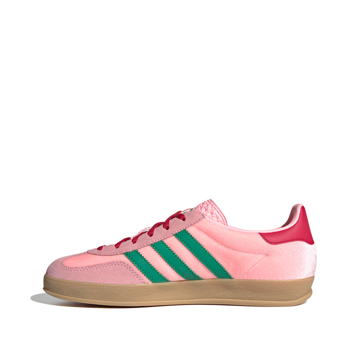 adidas gazelle silver green womens KNOWEAR — adidas originals - Gazelle Indoor W - Court Green Glow Pink Gum