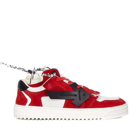 "Floating Arrow" Sneakers - Red Black