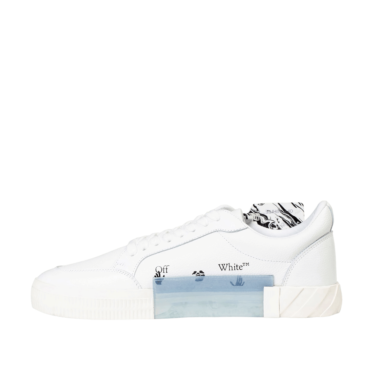 Off white vulcanised sneakers clearance