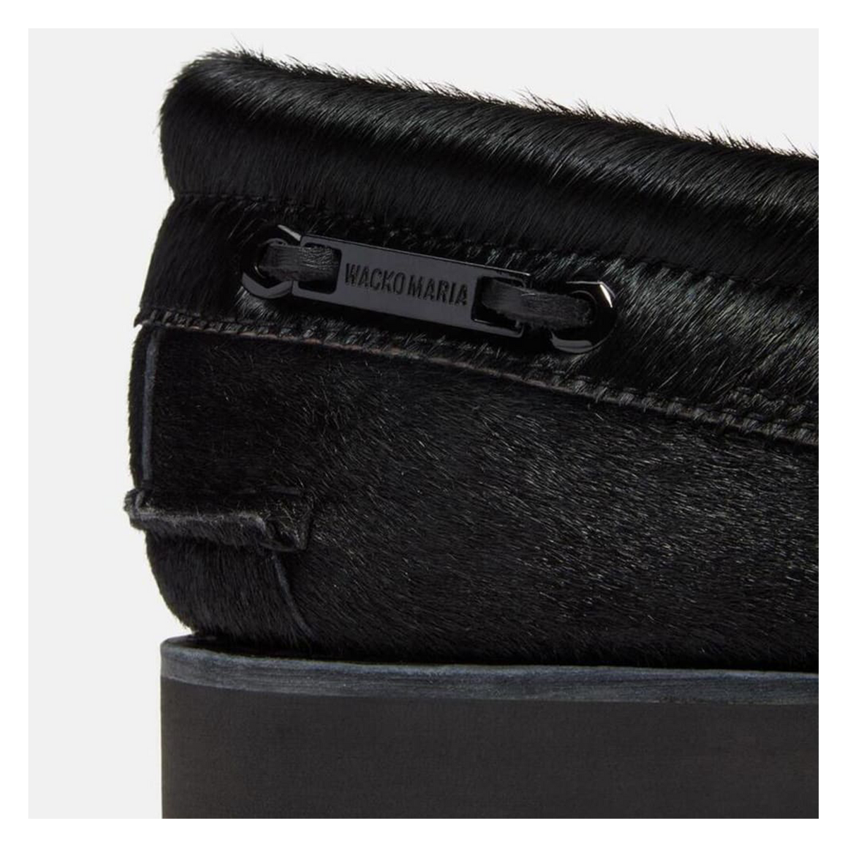 KNOWEAR — Wacko Maria x Timberland 3-Eye Lug - Black Hair-On