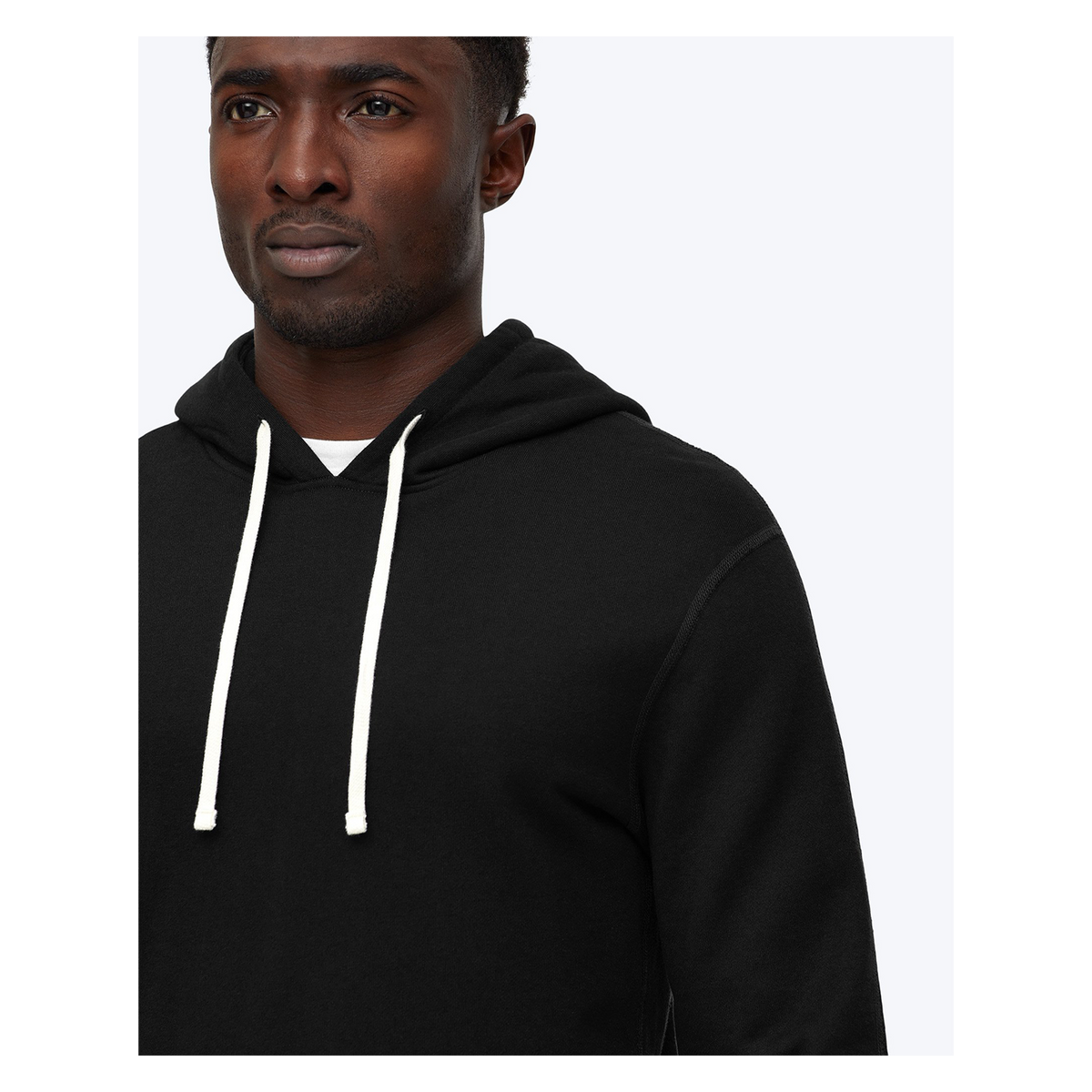 Mid-Weight Terry PO Hoodie - Black