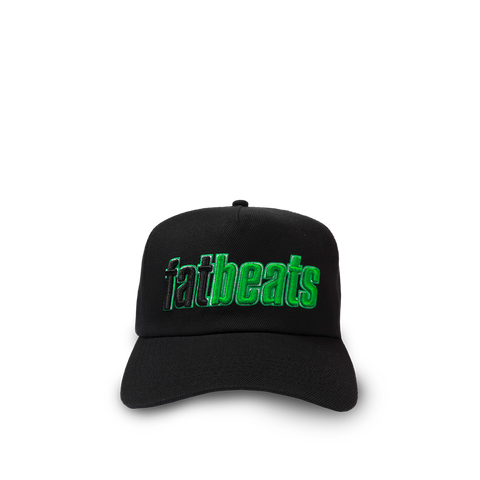 Fat Beats Snapback - Black