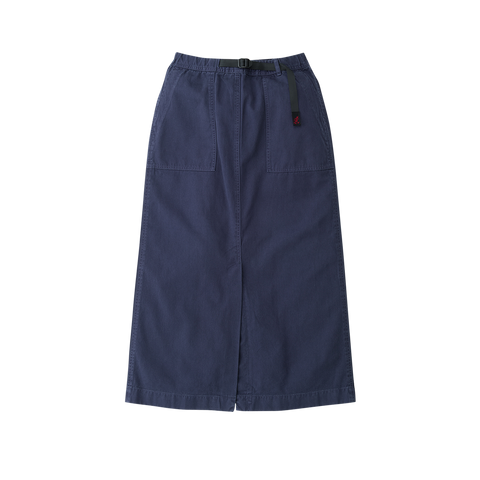 Long Baker Skirt - Navy Pigment