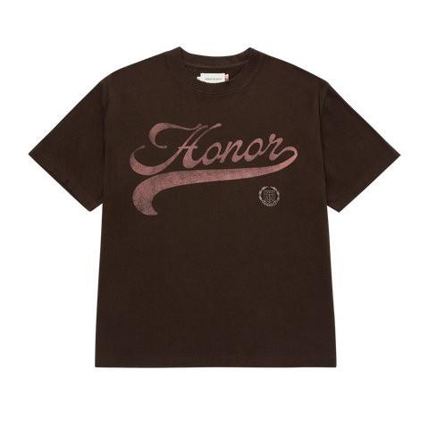 Holiday Script Tee - Black