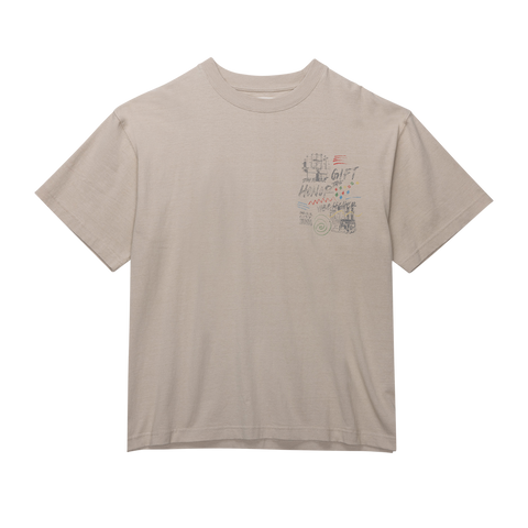 HTG Vibe Higher Tee - Tan