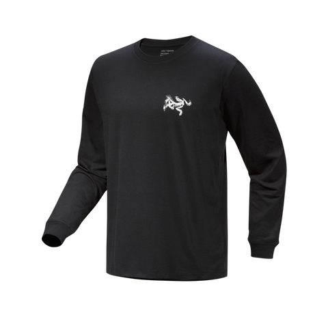 Kragg SL Bird Tile L/S - Black