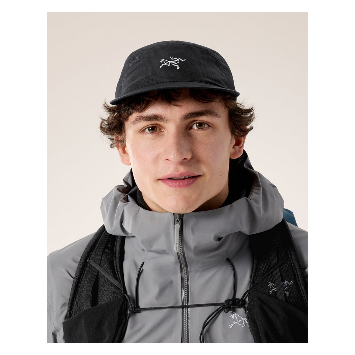 KNOWEAR — Arc'teryx Aerios 5 Panel Cap - Black Arctic Silk KNOWEAR — Arc'teryx Aerios 5 Panel Cap - Black Arctic Silk