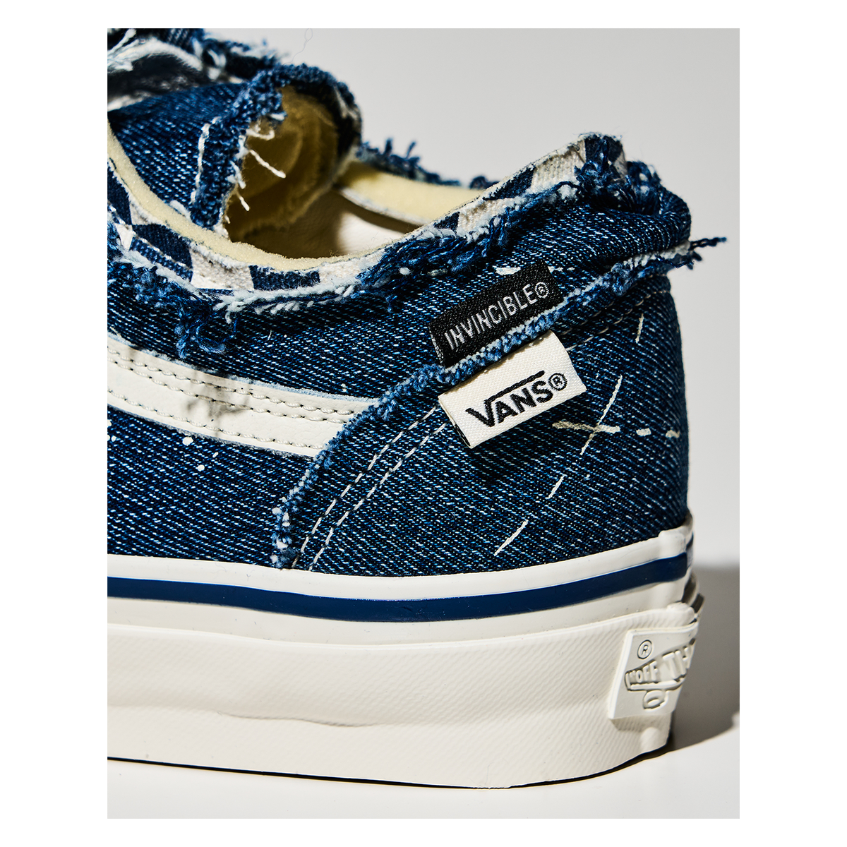 KNOWEAR — Invincible x Vans LX Old Skool Frayed - Indigo - VN000E9HGTL