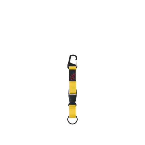 Webbing Key Holder - Yellow