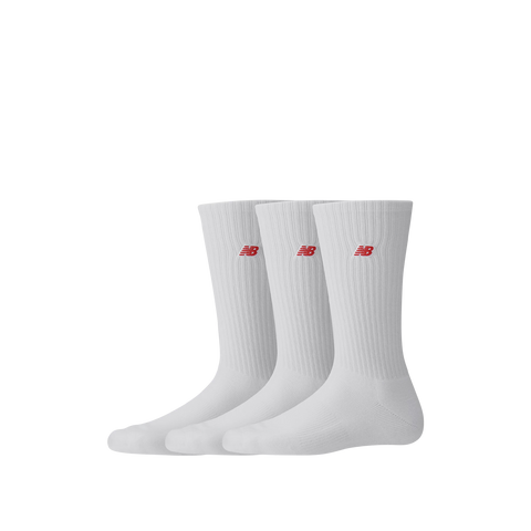 Patch Logo Socks 3 Pack - White