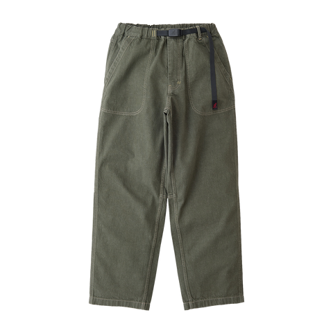 Japanese Slub Denim Pant - Dark Sage