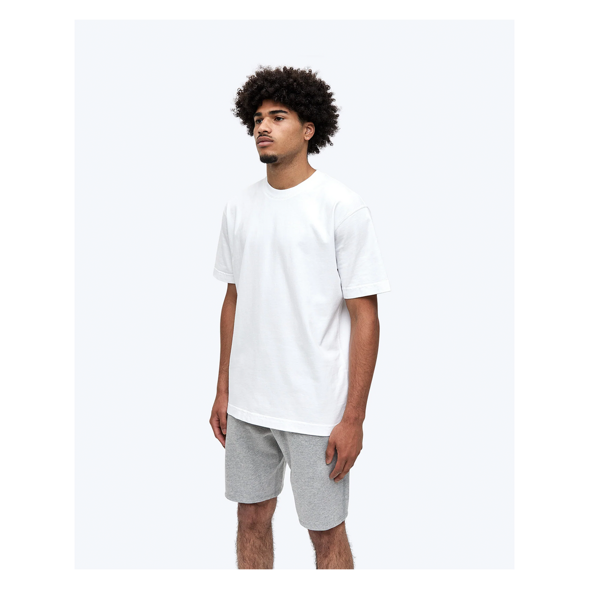 Mid-Weight Jersey T-Shirt - White