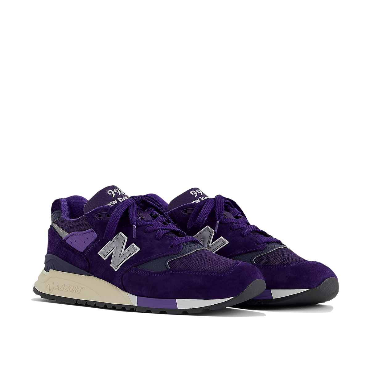 998 MADE in USA - Plum with Silver