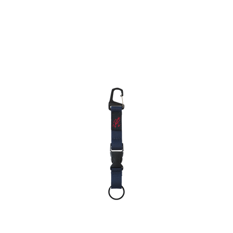 Webbing Key Holder - Navy