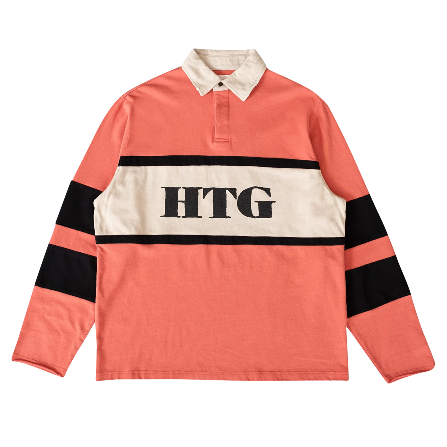 【か】【roku】RUGBY SHIRT KNIT 6（ロク）の「＜6(ROKU)＞SHEER JAQUARED RUGBY SHIRT KNIT
