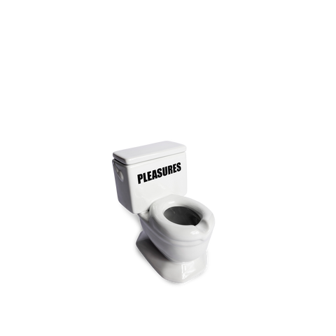Toilet Ashtray - White