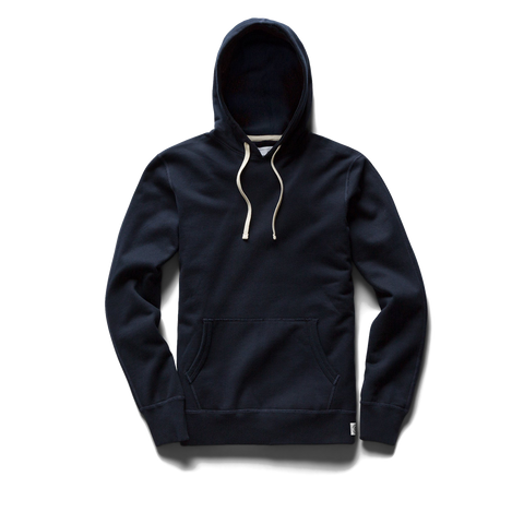 Mid-Weight Terry PO Hoodie - Navy