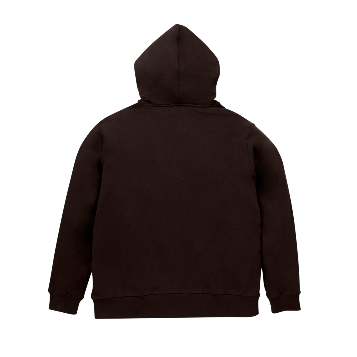 Dark brown hooded sweatshirt online