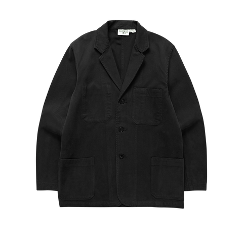 Moleskin Server Suit Jacket - Black
