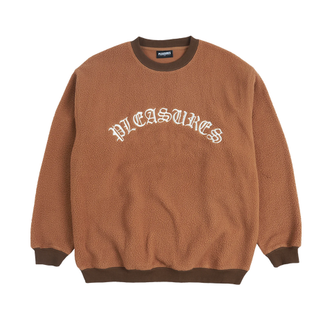 Mars Sherpa Crewneck - Brown