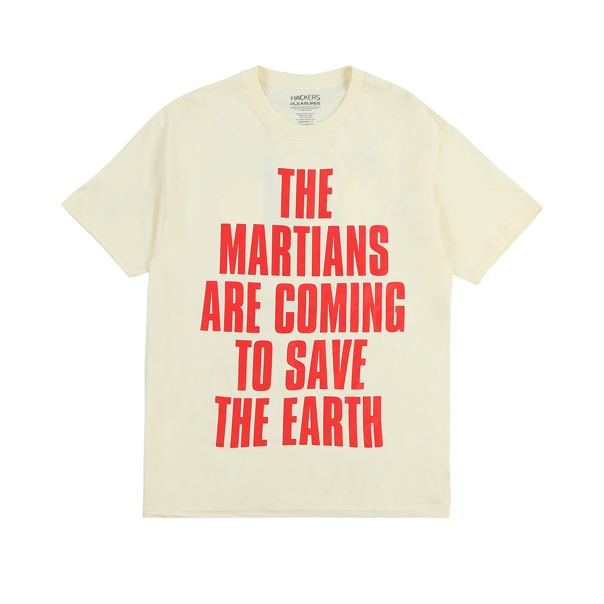 Martians T-Shirt - Natural