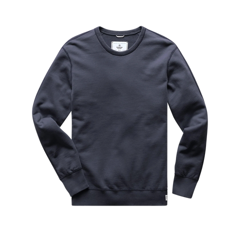 Mid-Weight Terry Crew Neck - Midnight