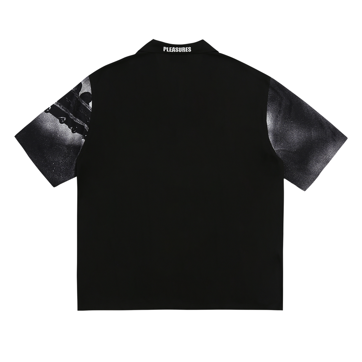 Star Power Camp Collar Shirt - Black