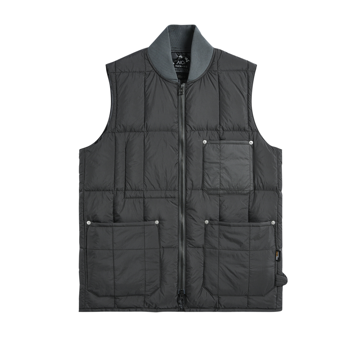 りんご　DOWN VEST ブラック K1S15G100007S0024V0020_E.jpg