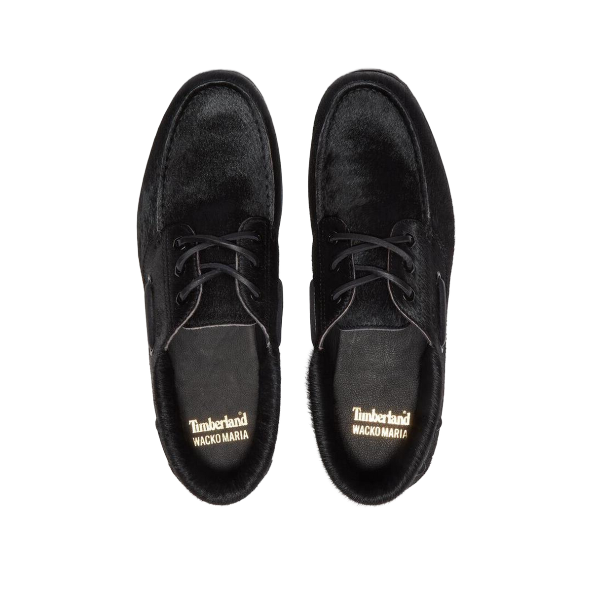 KNOWEAR — Wacko Maria x Timberland 3-Eye Lug - Black Hair-On