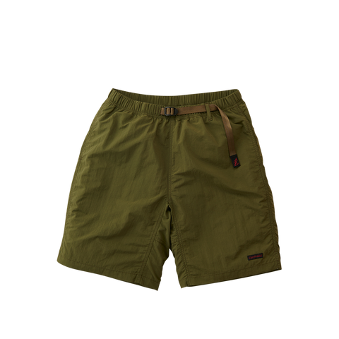 Nylon Packable G-Shorts - Olive