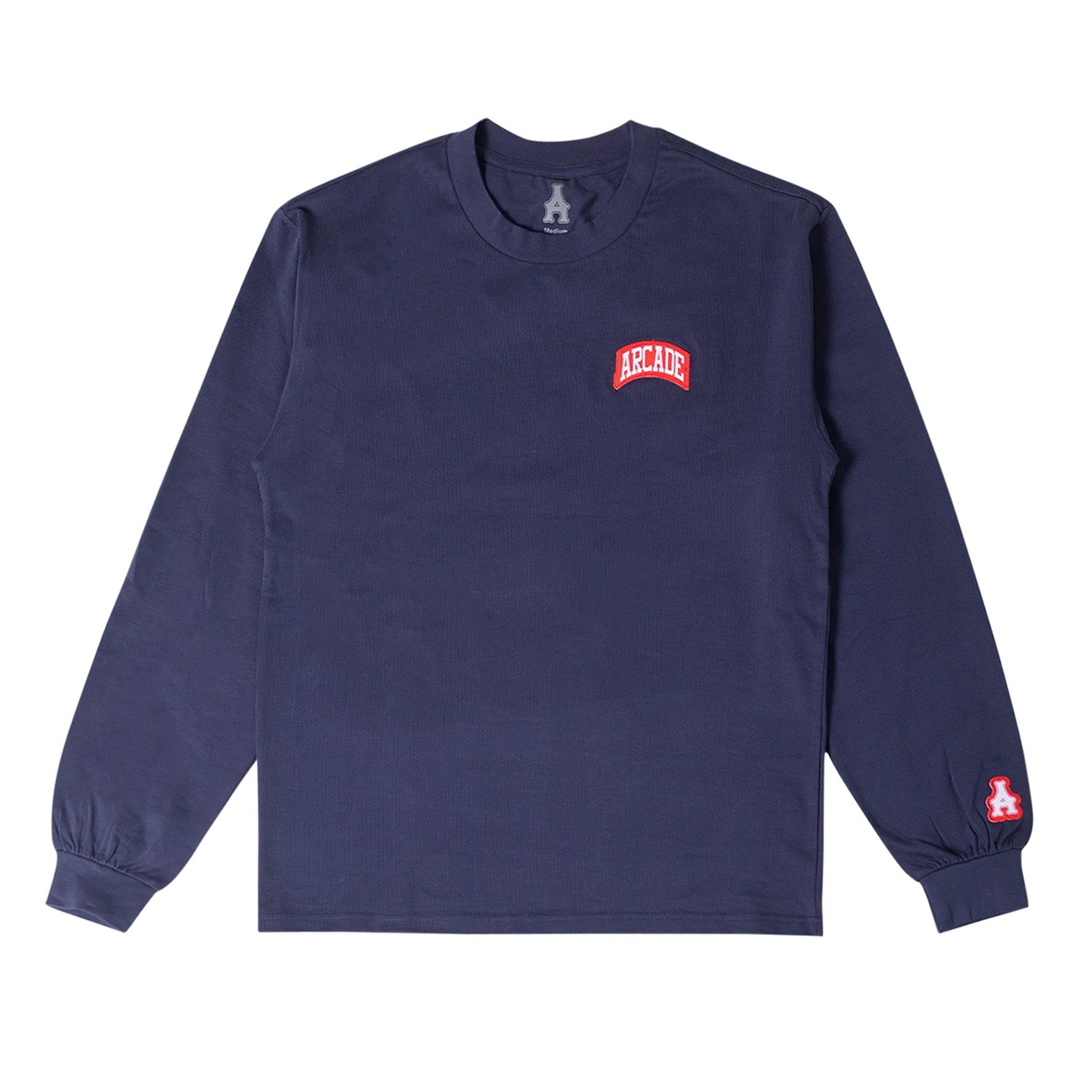 Arch Patch L/S Tee - Navy