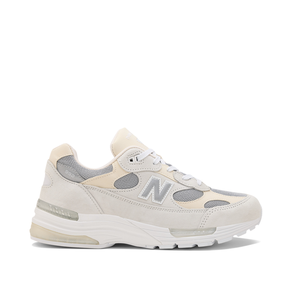 KNOWEAR — New Balance 992 Made in USA - White Silver Metallic - U992NC KNOWEAR — New Balance 992 Made in USA - White Silver Metallic - U992NC