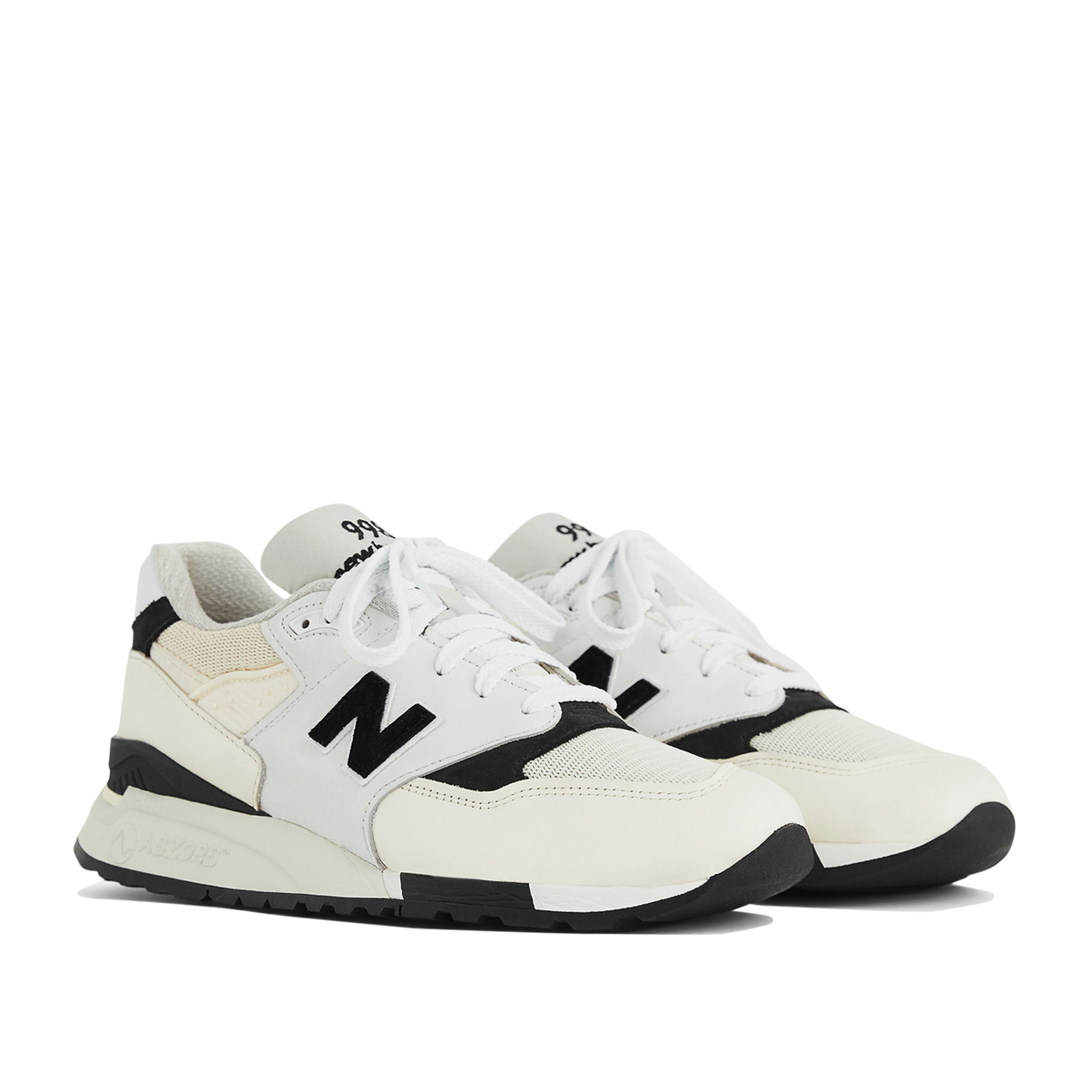 998 Made in USA - White Black