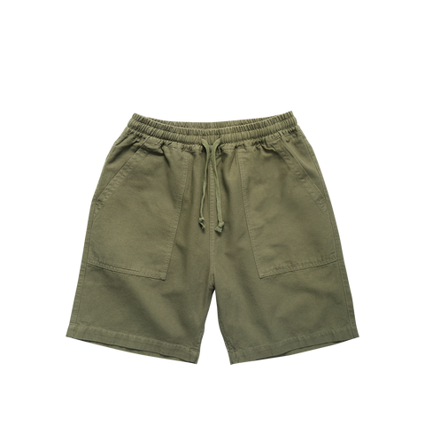 Canvas Chef Short - Olive