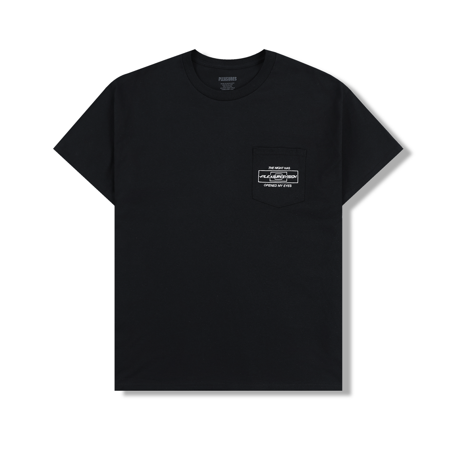 【PLEASURES】 NEURAL THERMAL SHIRT Black Pleasures - NEURAL THERMAL SHIRT | HBX - Globally Curated