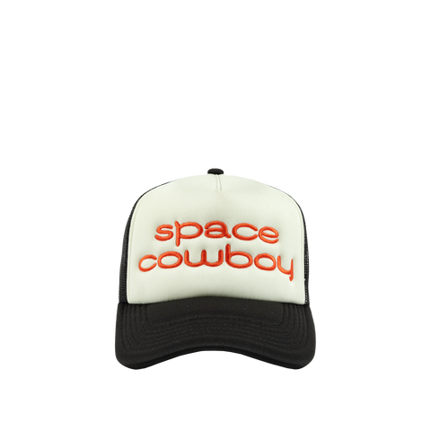 Space Cowboy Trucker Cap - Black