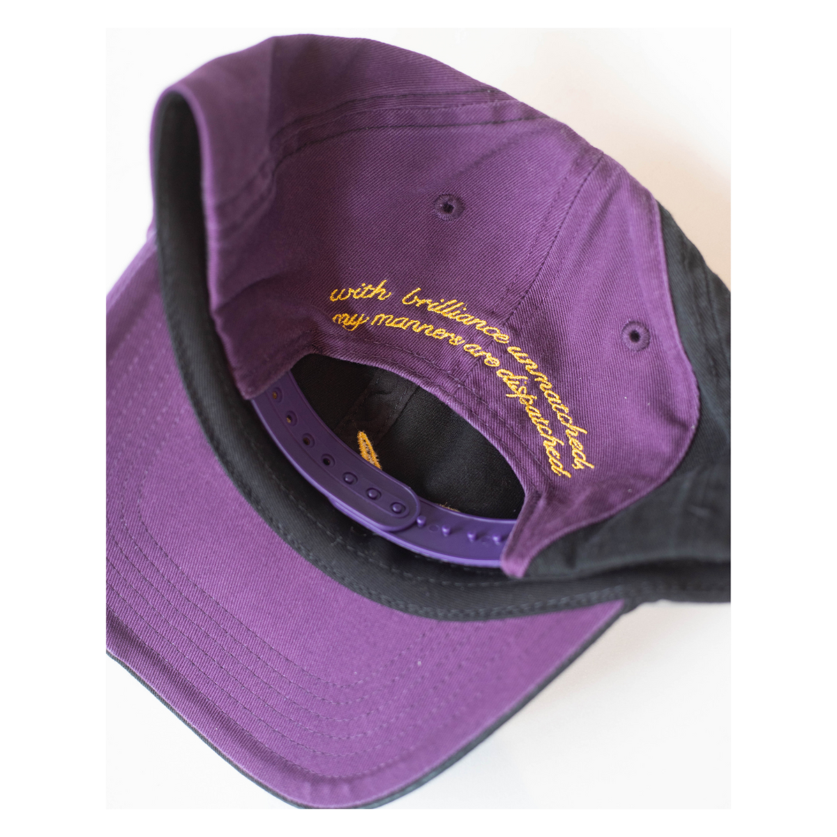 Manners Split Wave Cap - Black Purple