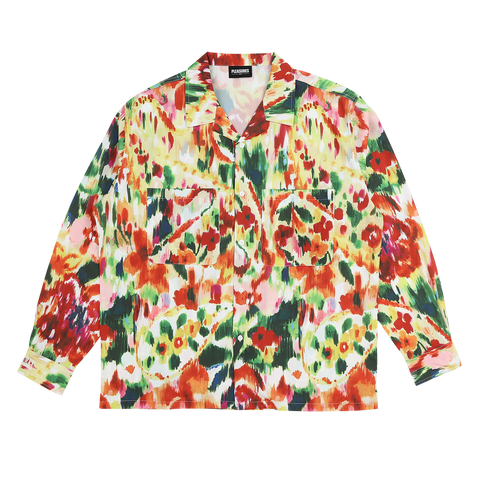 Trip Long Sleeve Button Down - Multi