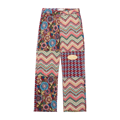 Tapestry Sounds Pant - Red
