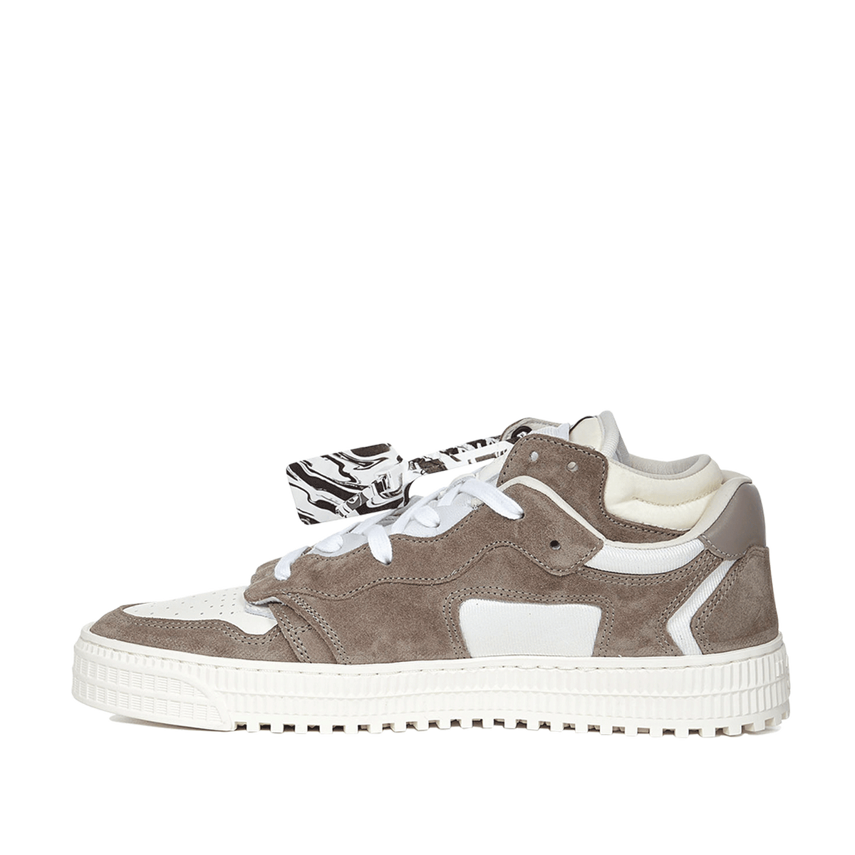 "Floating Arrow" Sneakers - Grey White