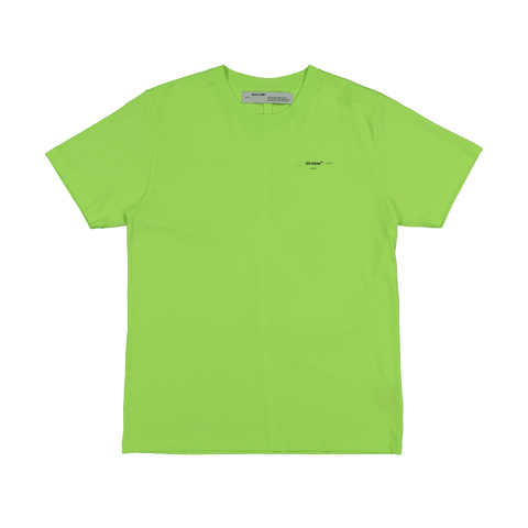 Arrow Logo S/S Slim T-Shirt - Fluo Yellow