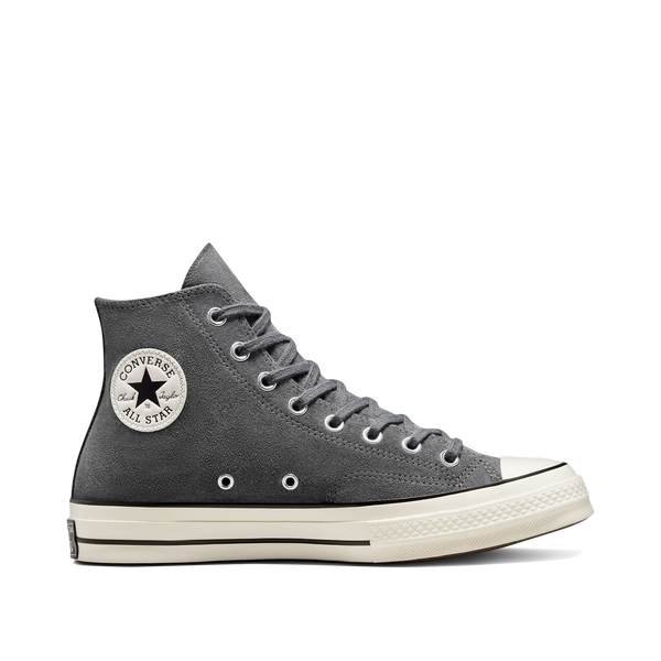 Grey suede converse top