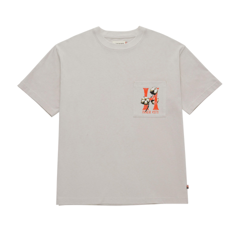 Cotton H S/S Tee - Sand