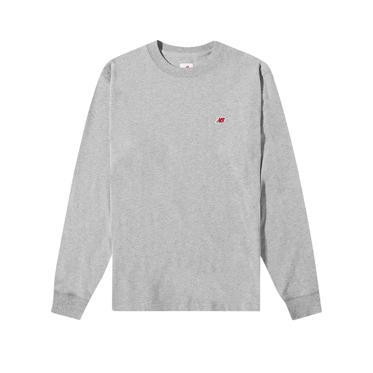 MADE in USA L/S T-Shirt - Athletic Grey