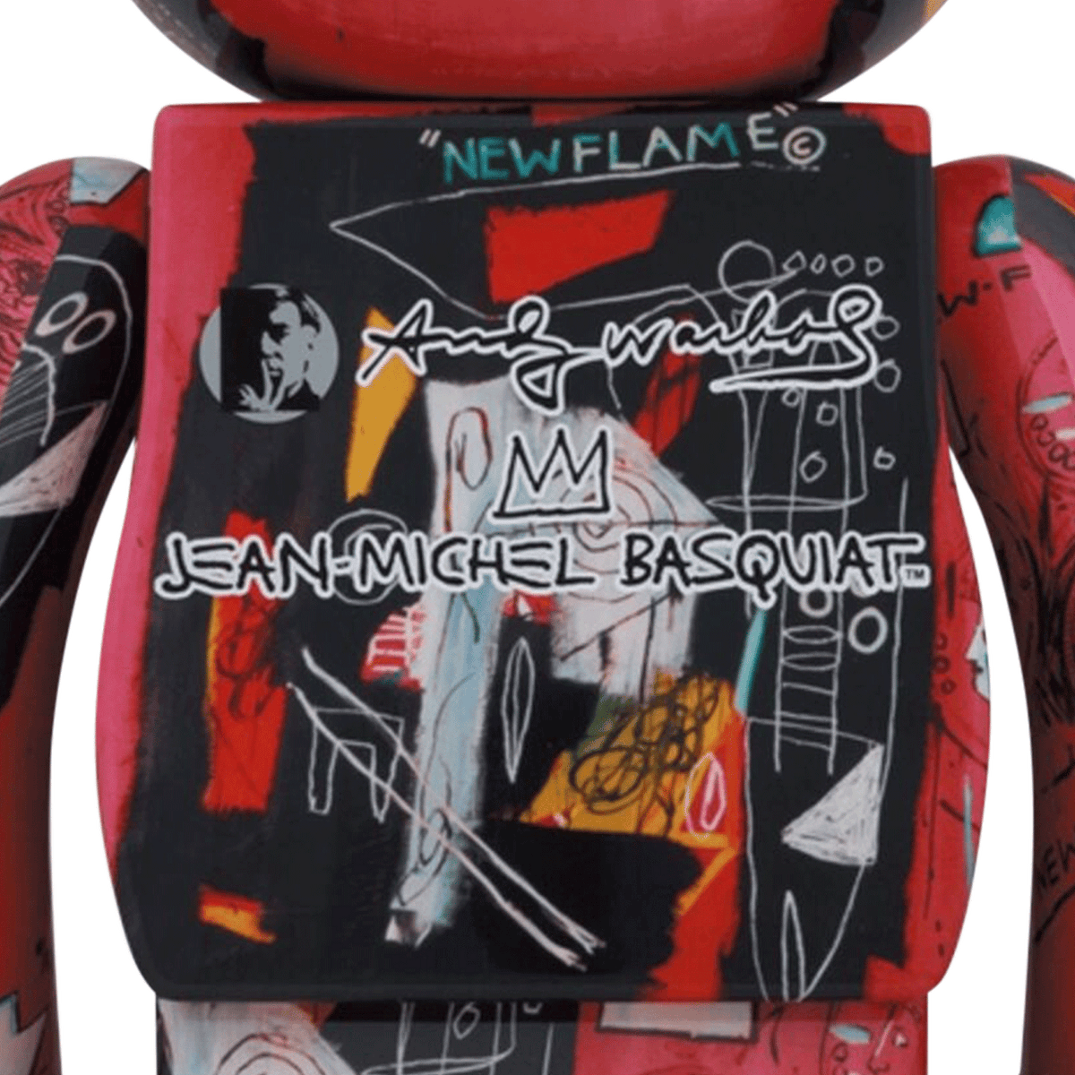 BE@RBRICK Warhol x Basquiat #1 1000%