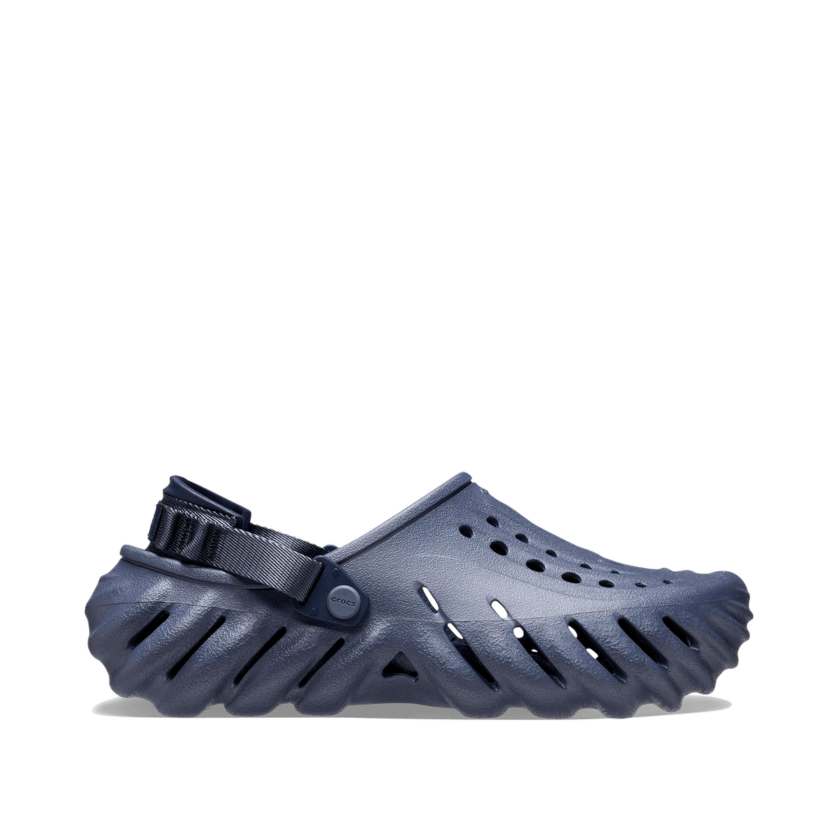 Metallic 2025 blue crocs