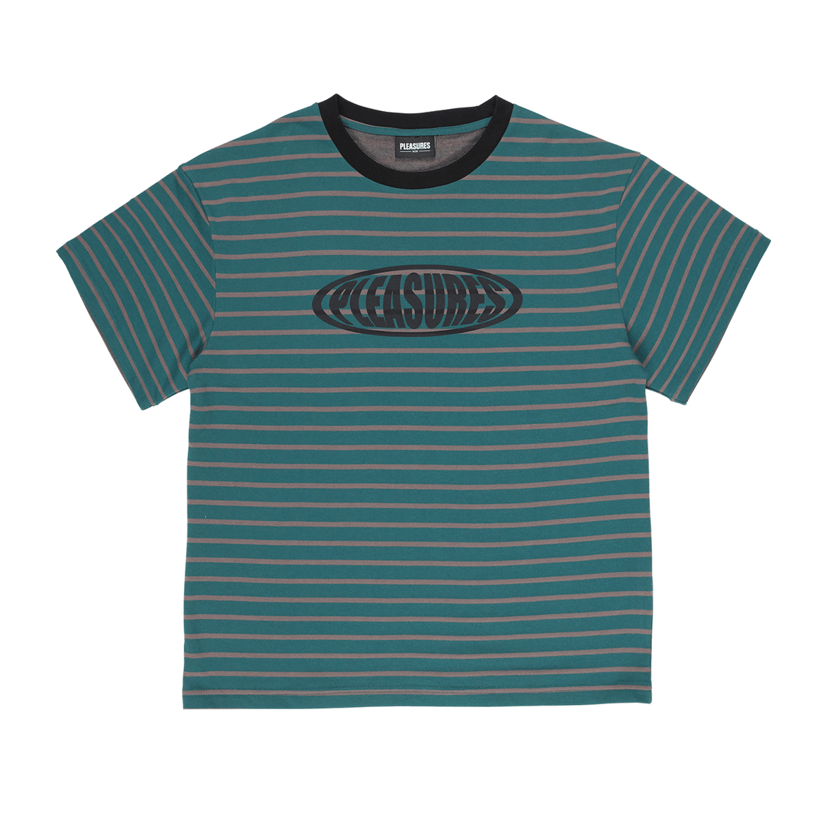 Sports Striped T-Shirt - Green