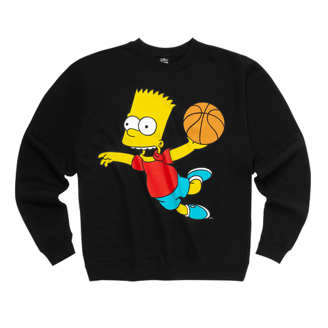 Air Bart Crewneck Sweatshirt - Black